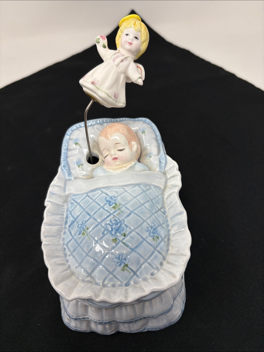 SCHMID Vintage Musical Collections Rock A-Bye-Baby Music Box 1983